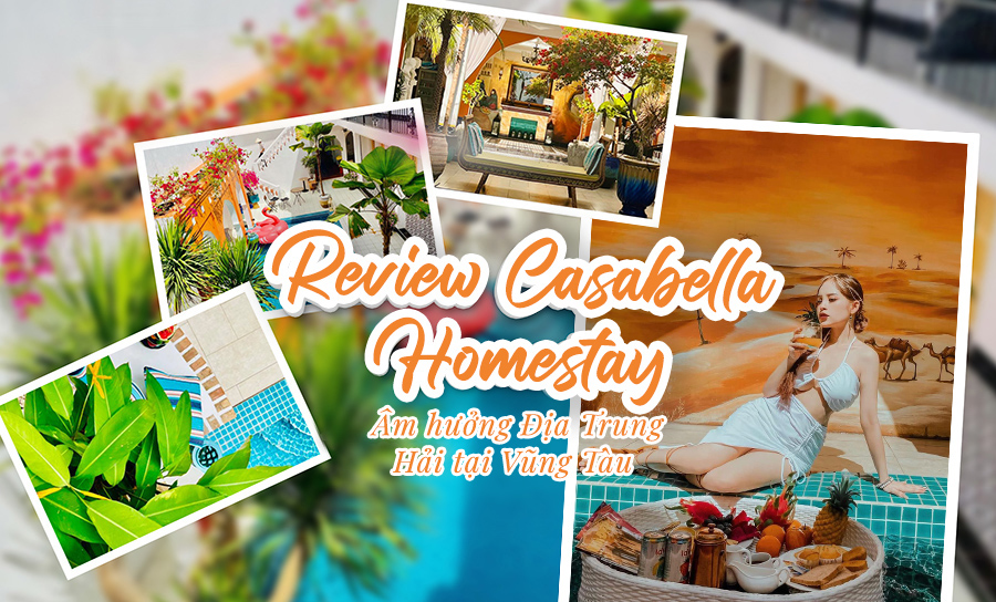 Review Casabella Homestay - Homestay mang âm hưởng Địa Trung Hải